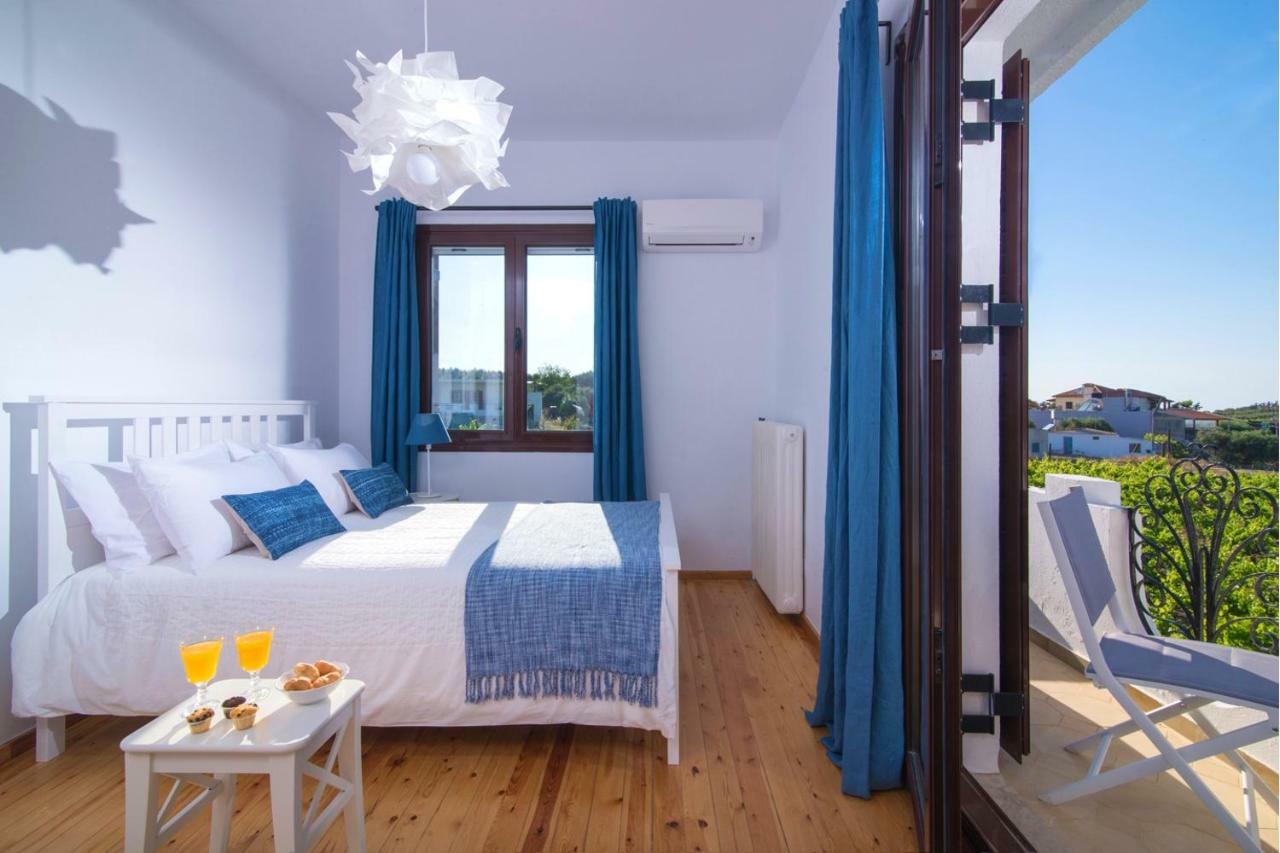 Luxury Villa Rosita W Heated Pool - Nature And Relax Epano Vathia ภายนอก รูปภาพ